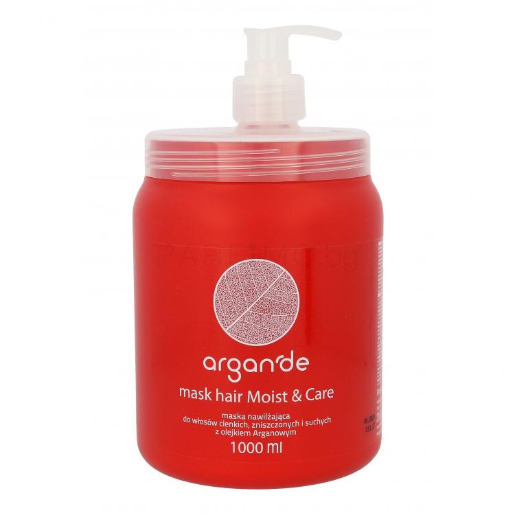 Stapiz Argan De Moist &amp; Care Маска за коса за жени 1000 ml