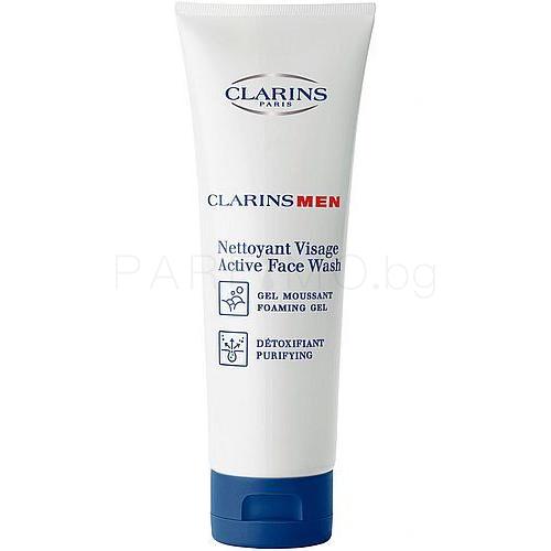 Clarins Men Active Face Wash Почистваща пяна за мъже 125 ml ТЕСТЕР