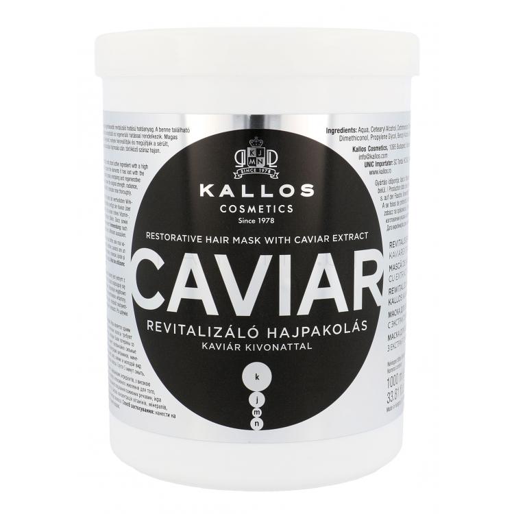 Kallos Cosmetics Caviar Маска за коса за жени 1000 ml