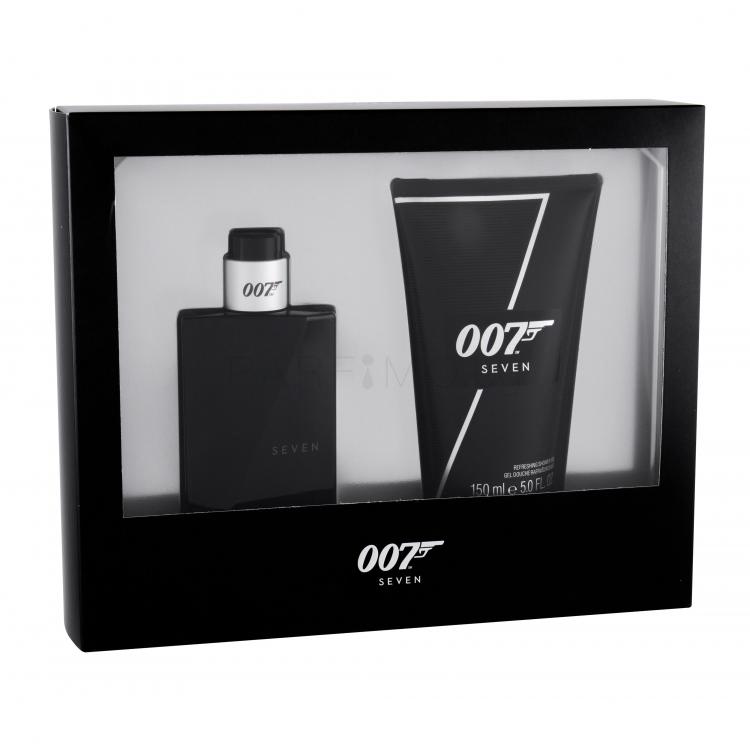 James Bond 007 Seven Подаръчен комплект EDT 50 ml + душ гел 150 ml