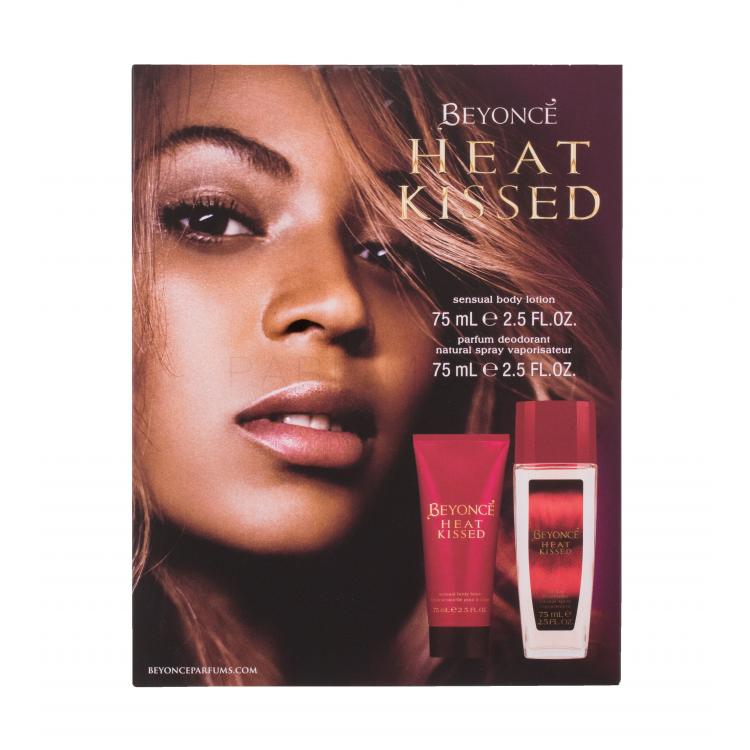 Beyonce Heat Kissed Подаръчен комплект Дезодорант 75 ml + лосион за тяло 75 ml