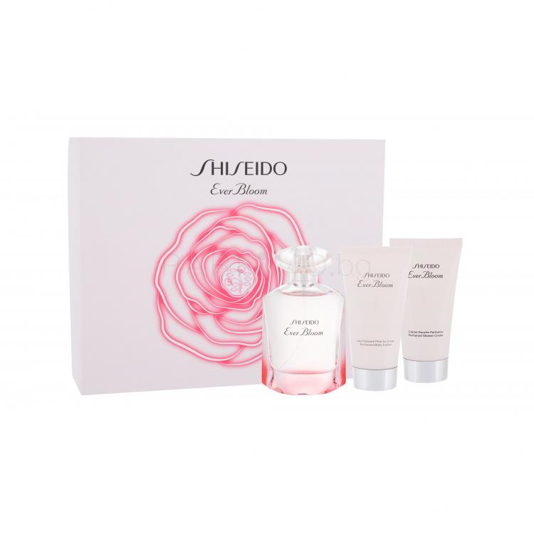 Shiseido Ever Bloom Подаръчен комплект EDP 50 ml + душ крем 50 ml + лосион за тяло 50 ml
