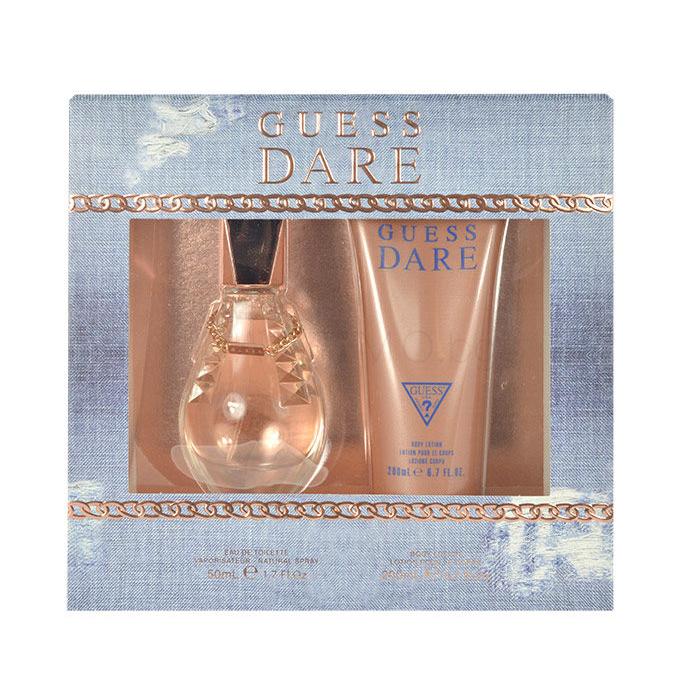 GUESS Dare Подаръчен комплект EDT 50 ml + лосион за тяло 200 ml увредена кутия