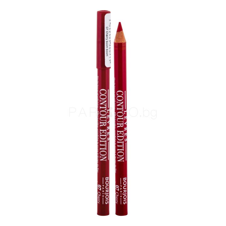 BOURJOIS Paris Contour Edition Молив за устни за жени 1,14 g Нюанс 07 Cherry Boom Boom