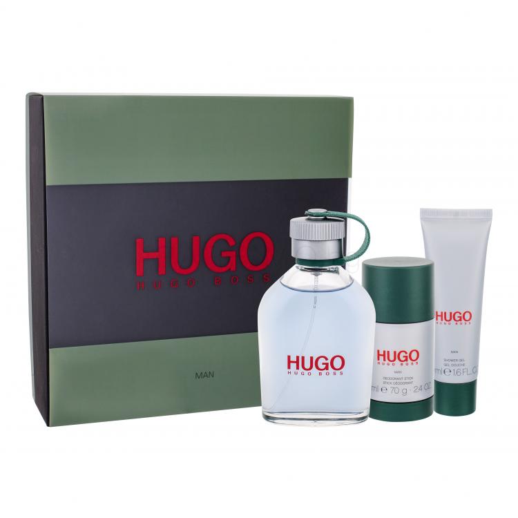 HUGO BOSS Hugo Man Подаръчен комплект EDT 125 ml + душ гел 50 ml + деостик 75 ml