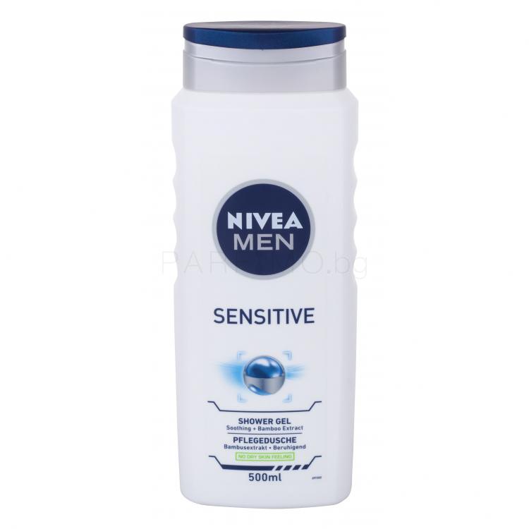 Nivea Men Sensitive Душ гел за мъже 500 ml