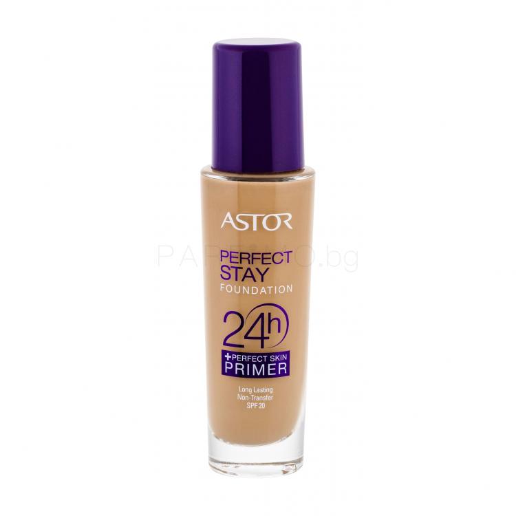 ASTOR Perfect Stay 24h Foundation + Perfect Skin Primer SPF20 Фон дьо тен за жени 30 ml Нюанс 203 Peachy