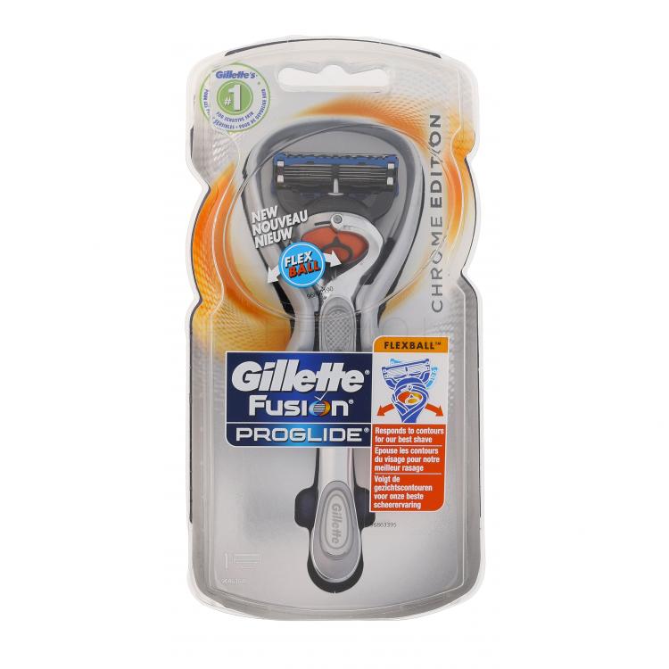 Gillette Fusion Proglide Flexball Chrome Edition Самобръсначка за мъже 1 бр