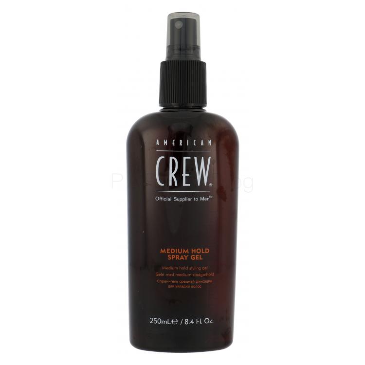 American Crew Classic Medium Hold Spray Gel Гел за коса за мъже 250 ml