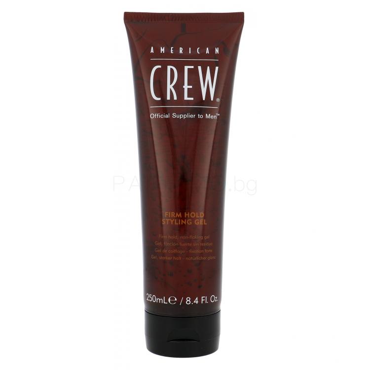 American Crew Style Firm Hold Styling Gel Гел за коса за мъже 250 ml