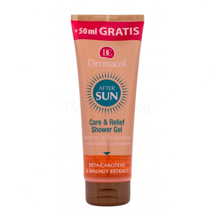Dermacol After Sun After Sun Care &amp; Relief Shower Gel Продукт за след слънце за жени 250 ml