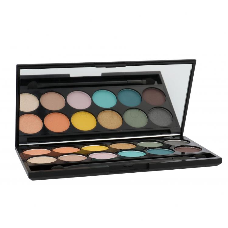 Sleek MakeUP I-Divine Eyeshadow Palette Сенки за очи за жени 13,2 гр Нюанс 450 Del Mar Vol II