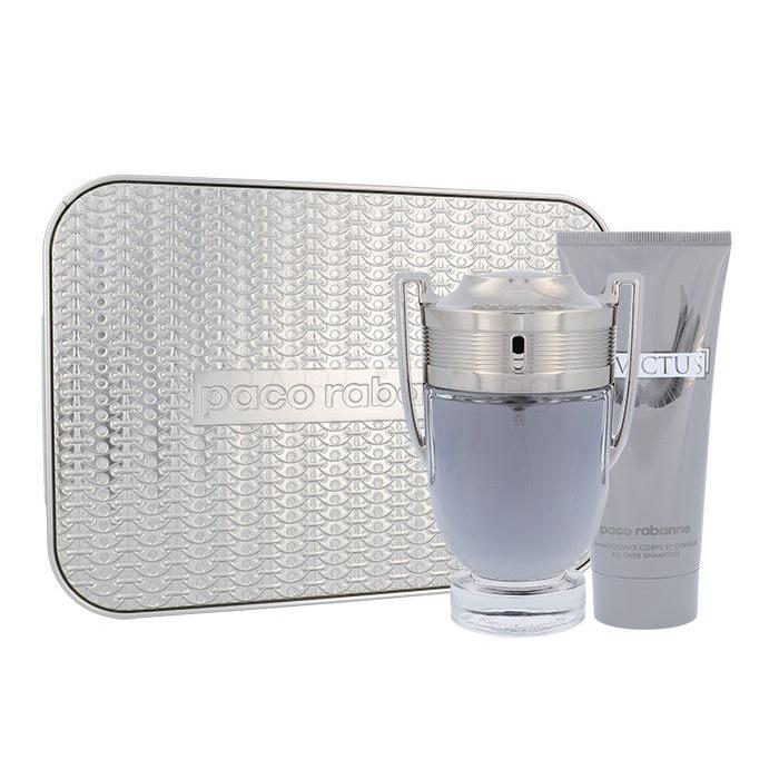Paco Rabanne Invictus Подаръчен комплект EDT 100 ml + душ гел 100 ml увредена кутия
