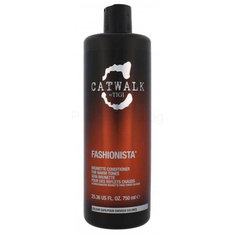 Tigi Catwalk Fashionista Brunette Балсам за коса за жени 750 ml