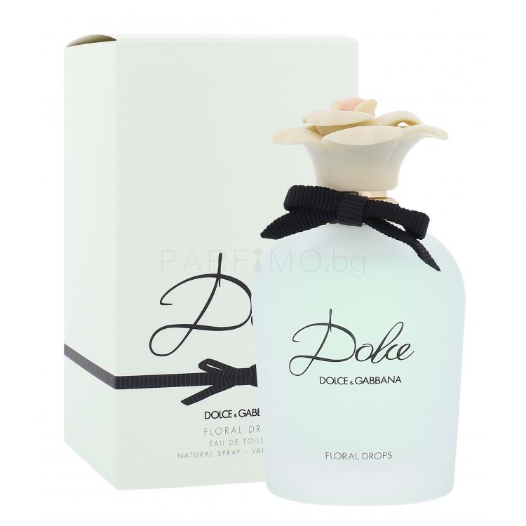 Dolce&amp;Gabbana Dolce Floral Drops Eau de Toilette за жени 75 ml