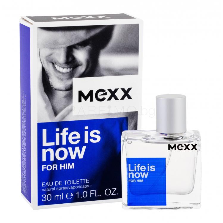Mexx Life Is Now For Him Eau de Toilette за мъже 30 ml