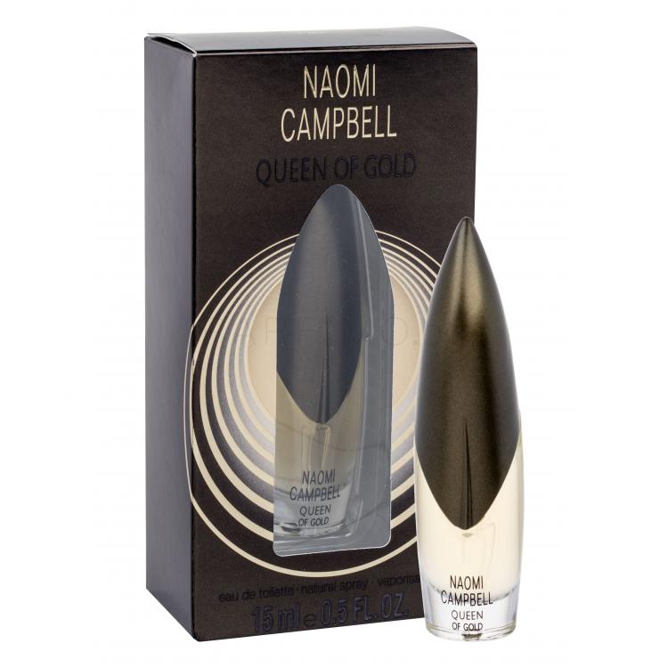 Naomi Campbell Queen Of Gold Eau de Toilette за жени 15 ml