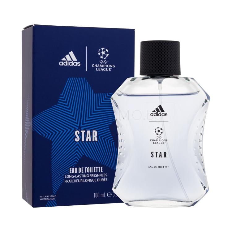 Adidas UEFA Champions League Star Eau de Toilette за мъже 100 ml увредена кутия