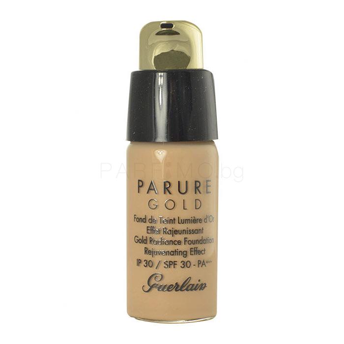 Guerlain Parure Gold SPF30 Фон дьо тен за жени 15 ml Нюанс 01 Pale Beige ТЕСТЕР