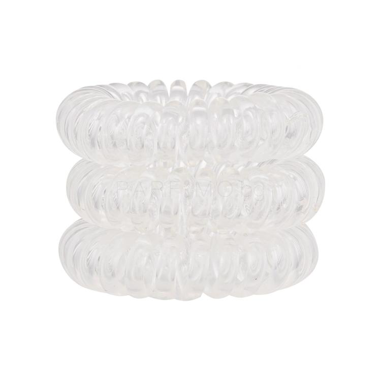 Invisibobble Power Hair Ring Ластик за коса за жени 3 бр Нюанс Crystal Clear