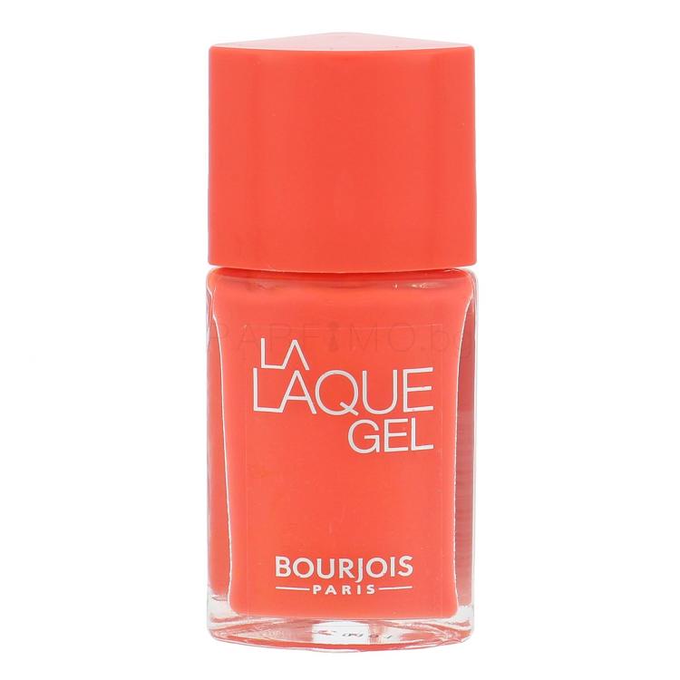 BOURJOIS Paris La Laque Gel Лак за нокти за жени 10 ml Нюанс 3 Orange Outrant