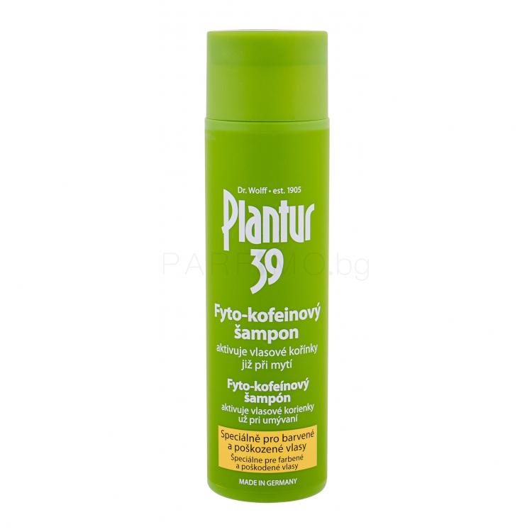 Plantur 39 Phyto-Coffein Colored Hair Шампоан за жени 250 ml