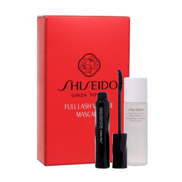 Shiseido Full Lash Подаръчен комплект спирала Full Lash Volume Mascara 8 ml + лосион за премахване на грим Eye And Lip Makeup Remover 30 ml