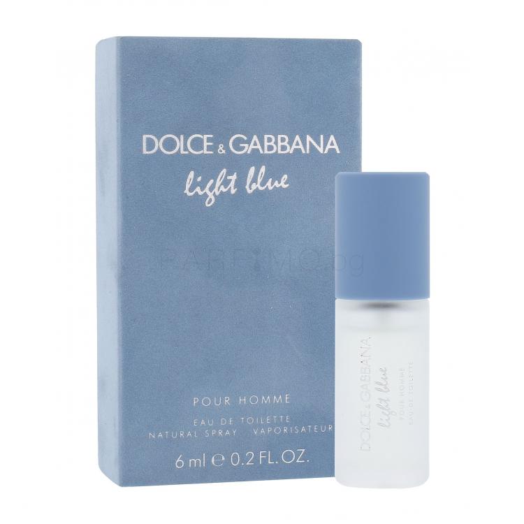 Dolce&amp;Gabbana Light Blue Pour Homme Eau de Toilette за мъже 6 ml