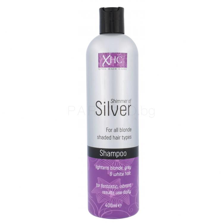 Xpel Shimmer Of Silver Шампоан за жени 400 ml