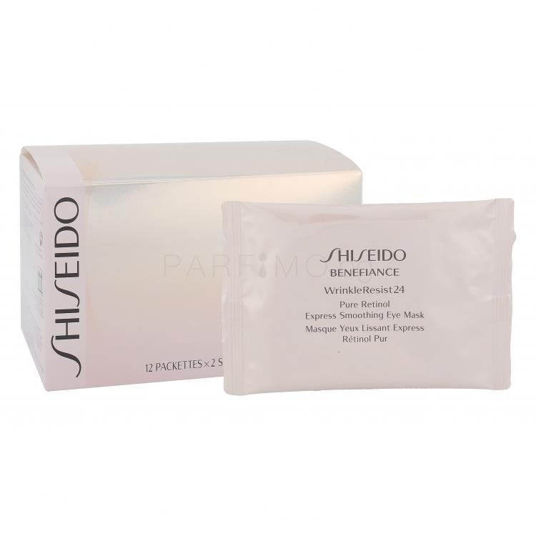 Shiseido Benefiance Wrinkle Resist 24 Маска за лице за жени 12 бр