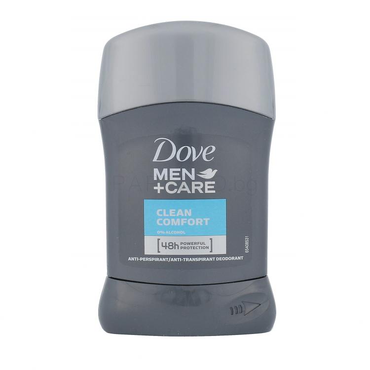 Dove Men + Care Clean Comfort 48h Антиперспирант за мъже 50 ml