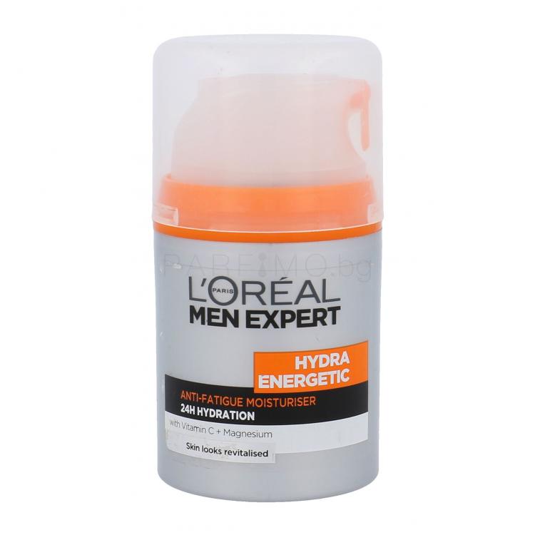 L&#039;Oréal Paris Men Expert Hydra Energetic Дневен крем за лице за мъже 50 ml ТЕСТЕР