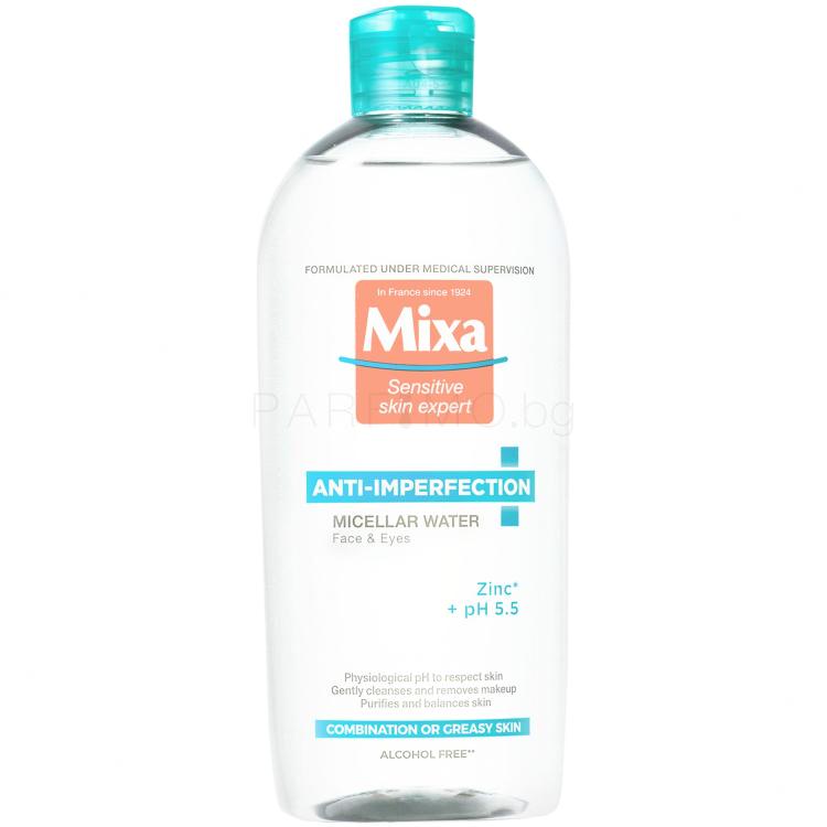 Mixa Anti-Imperfection Мицеларна вода за жени 400 ml