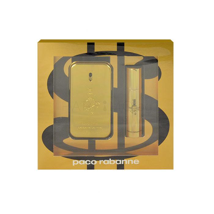 Paco Rabanne 1 Million Подаръчен комплект EDT 50 ml + EDT 10 ml увредена кутия