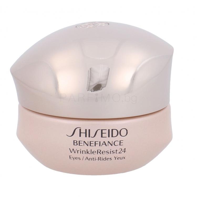 Shiseido Benefiance Wrinkle Resist 24 Околоочен крем за жени 15 ml ТЕСТЕР