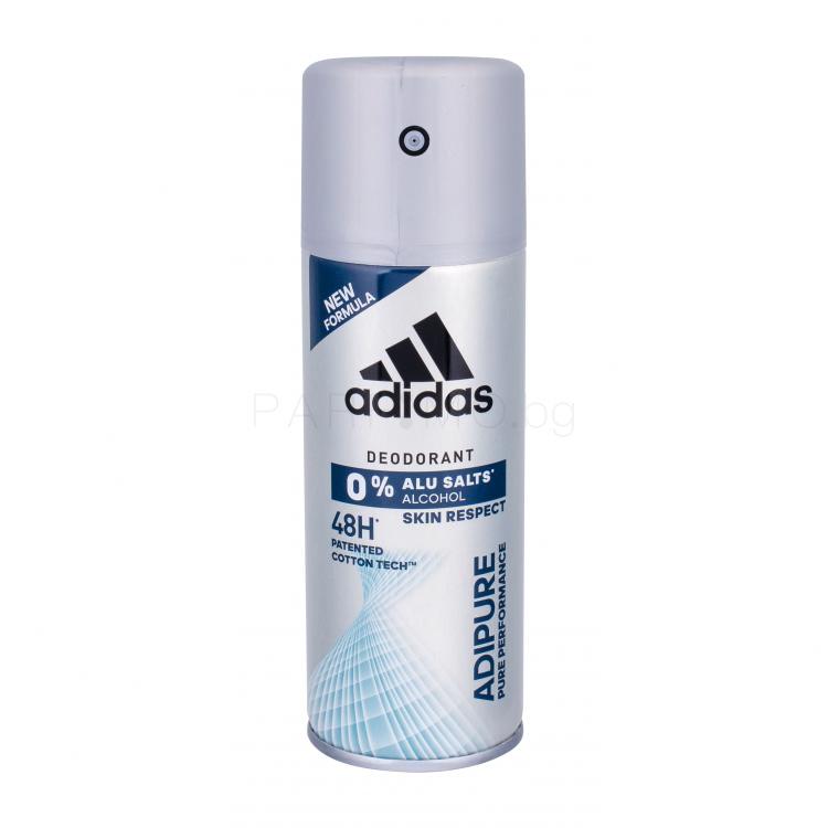 Adidas Adipure 48h New Formula Дезодорант за мъже 150 ml