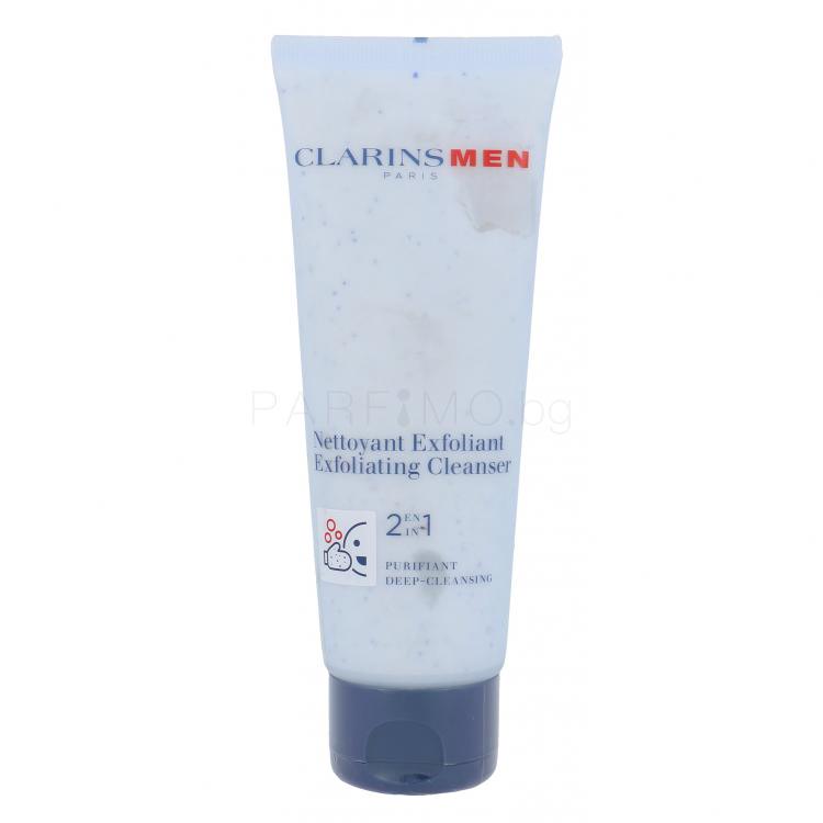 Clarins Men Exfoliating Cleanser 2in1 Ексфолиант за мъже 125 ml ТЕСТЕР