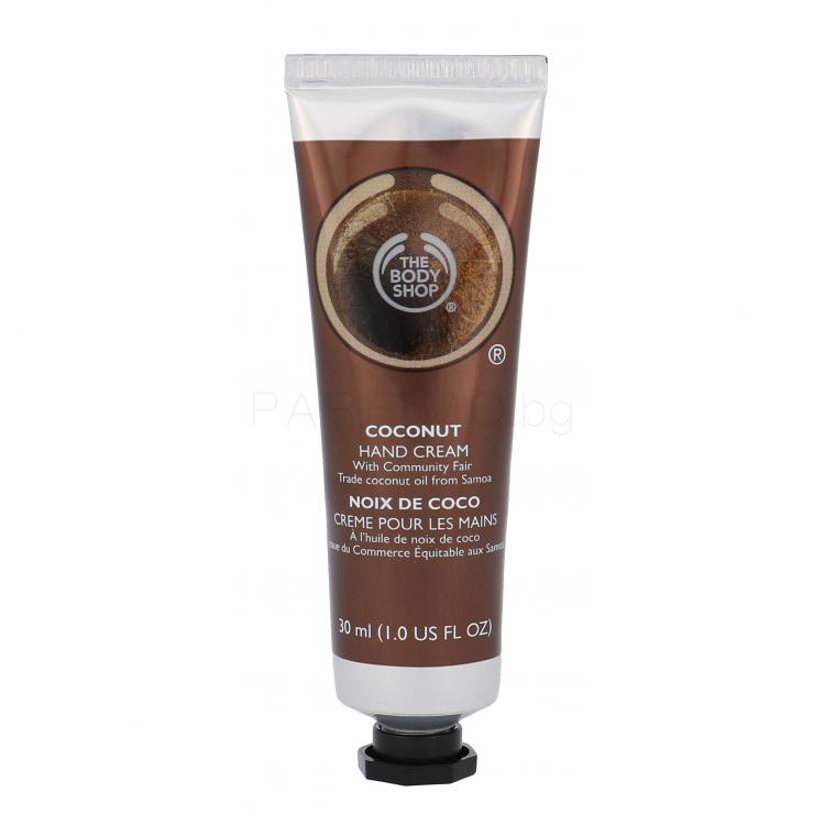 The Body Shop Coconut Крем за ръце за жени 30 ml