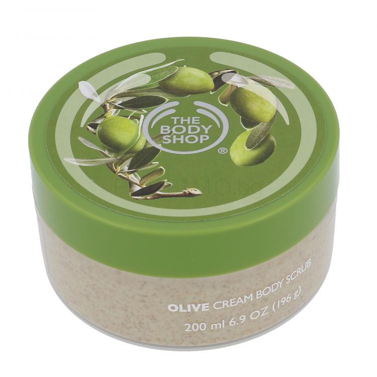 The Body Shop Olive Ексфолиант за тяло за жени 200 ml Parfimo.bg