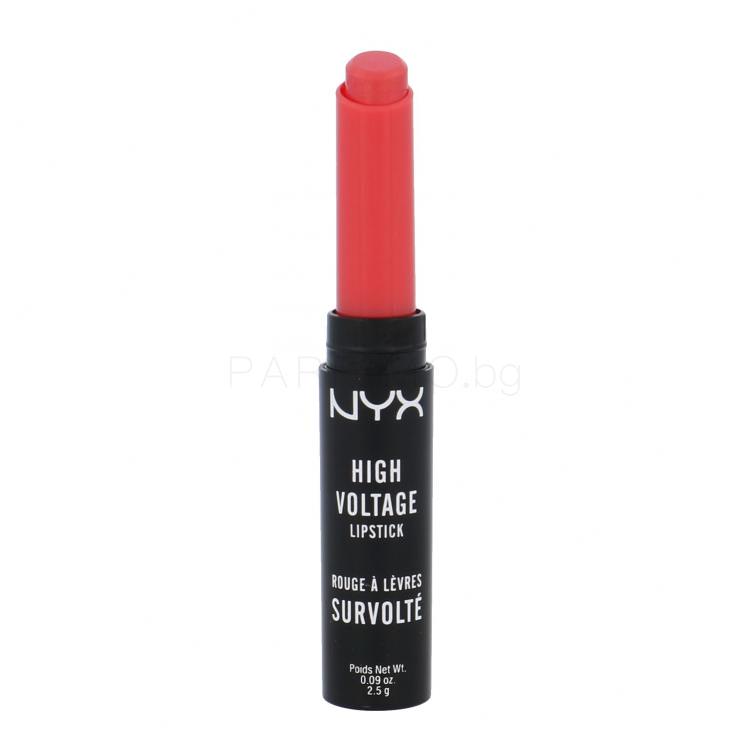 NYX Professional Makeup High Voltage Червило за жени 2,5 гр Нюанс 14 Rags To Riches