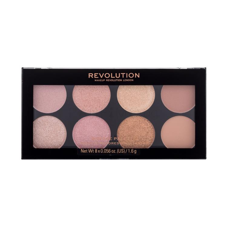 Makeup Revolution London Ultra Blush Palette Руж за жени 13 g Нюанс Golden Sugar 2