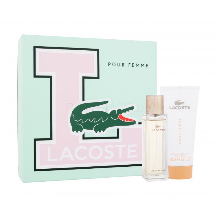 Lacoste Pour Femme Подаръчен комплект EDP 50 ml + лосион за тяло 100 ml