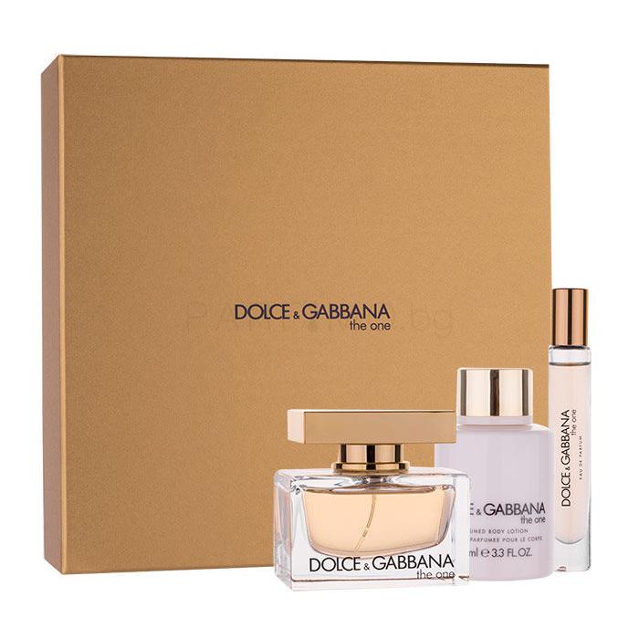 Dolce&amp;Gabbana The One Подаръчен комплект EDP 50 ml + лосион за тяло 100 ml + EDP 7,4 ml