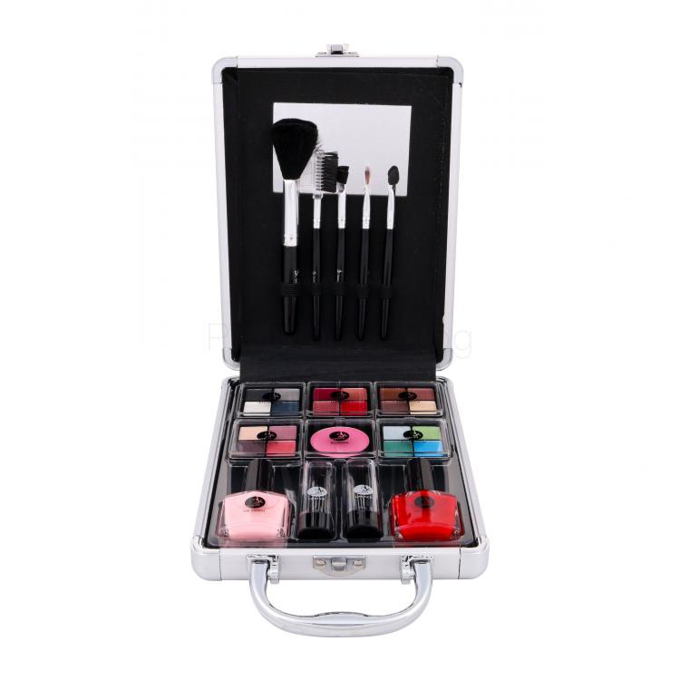 2K Complete Beauty Train Case Подаръчен комплект Комплект декоративна козметика