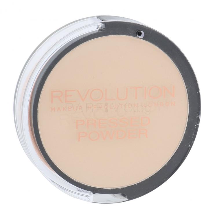 Makeup Revolution London Pressed Powder Пудра за жени 7,5 гр Нюанс Translucent