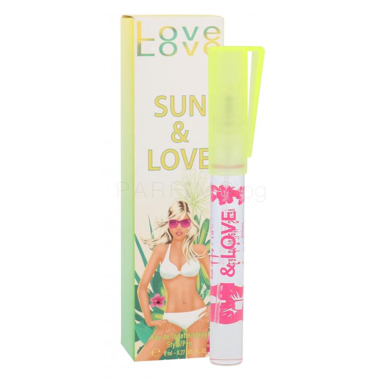 Love Love Sun &amp; Love Eau de Toilette за жени 8 ml