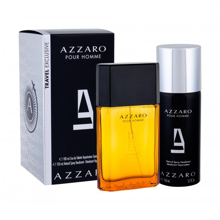 Azzaro Pour Homme Подаръчен комплект EDT 100 ml + дезодорант 150 ml