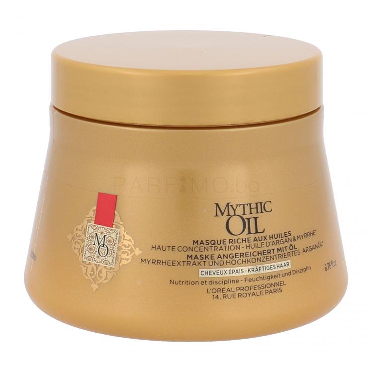 L&#039;Oréal Professionnel Mythic Oil Thick Hair Masque Маска за коса за жени 200 ml