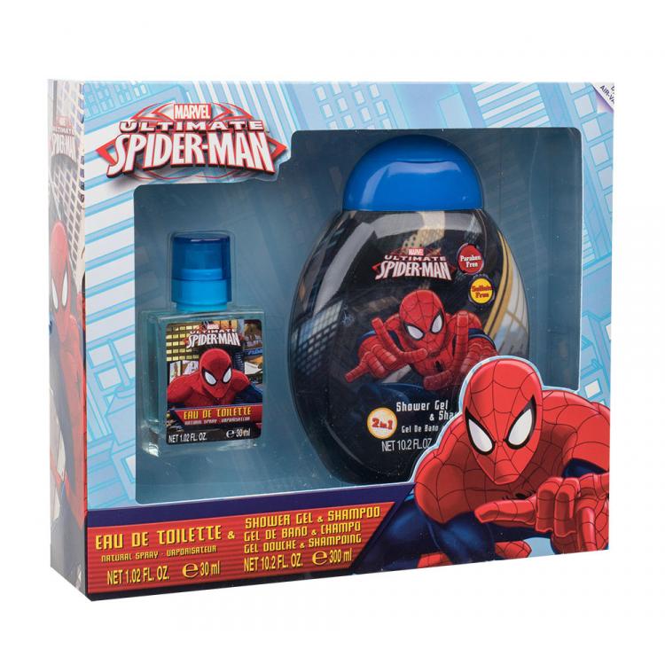 Marvel Ultimate Spiderman Подаръчен комплект EDT 30 ml + 2v1 душ гел &amp; шампоан 300 ml