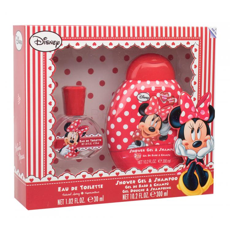 Disney Minnie Mouse Подаръчен комплект EDT 30 ml + 2v1 душ гел &amp; шампоан 300 ml